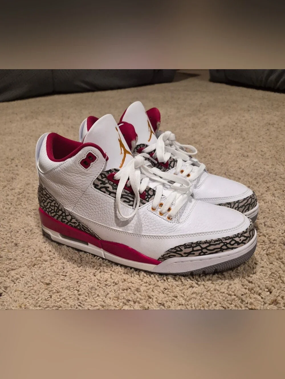 Jordan 3 Cardinal